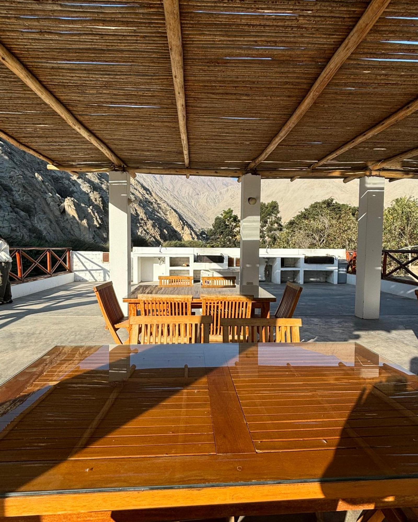 San Jeronimo River Lodge Lunahuaná エクステリア 写真